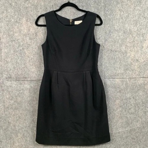 Mini abito tubino rotondo senza maniche Kate Spade New York donna taglia small nero