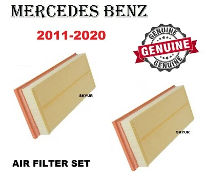 Juego Filtro Aire Motor Mercedes W212 W216 W218 X218 V212 S212 R231 Original Foto 1 de 3
