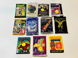 Lot 11 Trading Card Packs Plasm Hidden Emperor I Love Lucy Nintendo GamePack DC - Picture 1 of 9