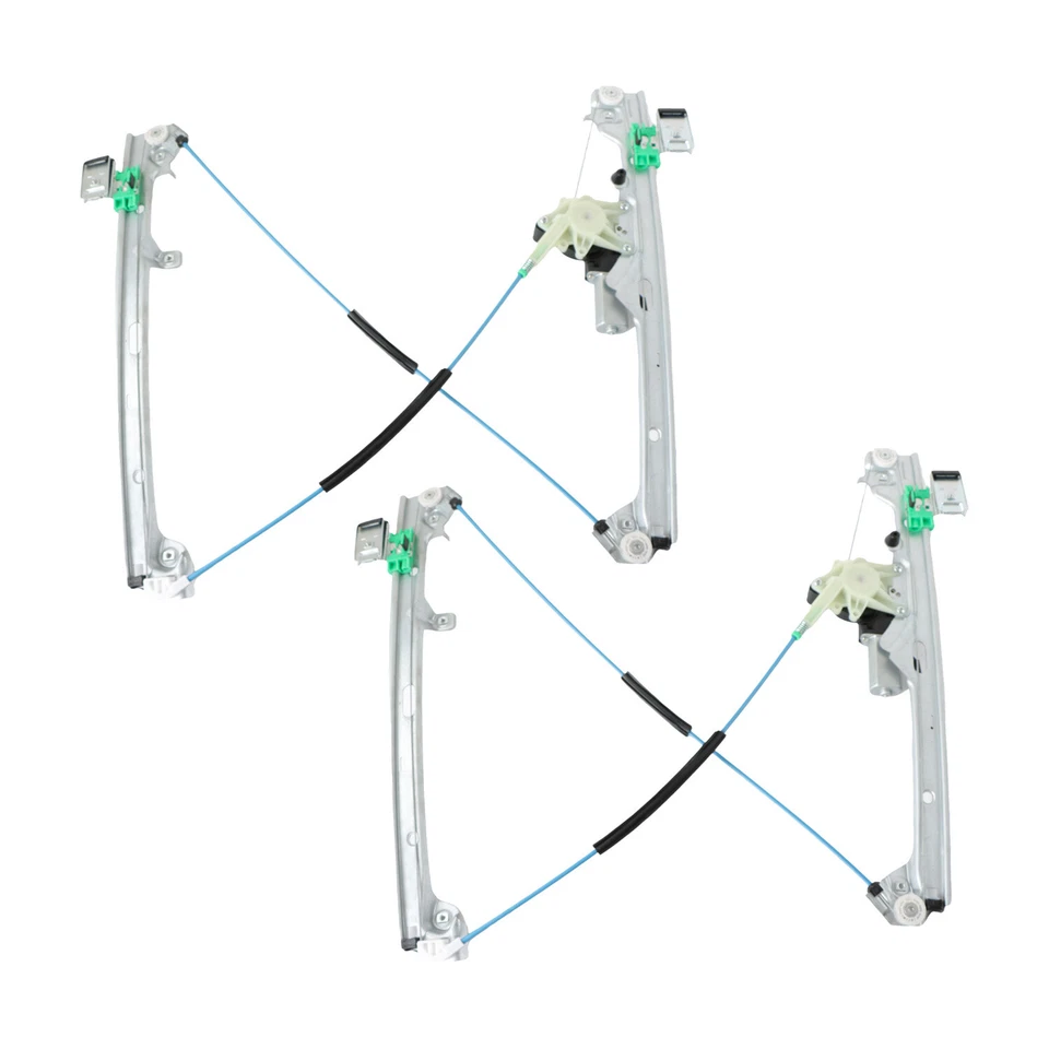 2x Front Side Power Window Regulator w/ Motor for Chevy Silverado Sierra 1500 Foto 1 de 4