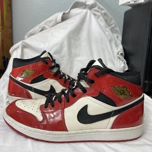 Air Jordan 1 Retro Patent 2003 Chicago Bulls Size US 10.5 - Picture 1 of 12