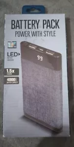 Dongguan Kechenda KCDPB03 Battery Power Pack With Style 4000Mah - Black - Picture 1 of 2