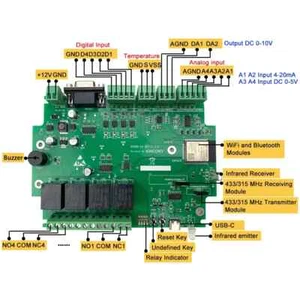 Kincony A4 Smart Home Automation ESP32 WLAN RS232 USB Relais Modul MQTT TCP D - Bild 1 von 8