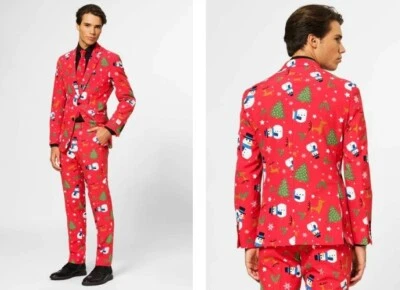 Men's OppoSuits Christmaster 3 pc Suit New with tags choose size US 38 or US 42 - Image 1 of 4