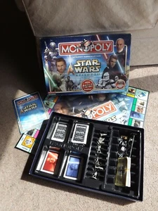 MONOPOLY Star Wars Episode 2 Collector Edition - Spare Parts, NOT Complete Game - Picture 1 of 27