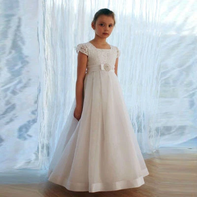 Flower Girl Dress Communion Party Prom Princess Pageant Bridesmaid Wedding+AAA - Image 1 of 4
