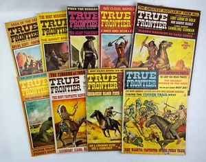 True Frontier Magazine, Vol. 1, 1967-69, Vintage Western History, Pulp, Lot of 9 - Picture 1 of 20