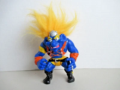 Figura de acción Applause Troll Warrior Thorbjorg The Trapper 1992 Blue Troll Foto 1 de 3