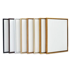 Stretched White Canvas for Oil Acrylics Painting - Canvas + Framed Ready Quality - Picture 1 of 17