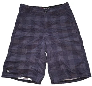 Micros Marke karierte Bermuda Reißverschluss und Knopf Shorts Jungen *siehe Beschreibung* - Bild 1 von 8