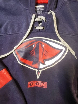 Chaqueta con Capucha South Carolina StingRays CCM Para Hombre Pequeña Azul Ligas Menores Hockey Foto 1 de 4