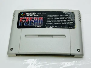 F-ZERO F Zero SFC Nintendo Super Famicom SNES Cartridge only Japan - Picture 1 of 3