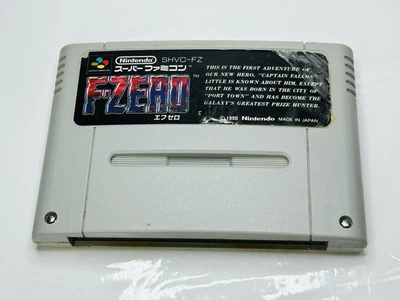 F-ZERO F Zero SFC Nintendo Super Famicom SNES Cartridge only Japan - Image 1 of 3