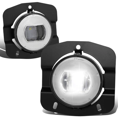 Fit 11-22 Kenworth T680 Chrome Housing LED Projector Fog Light Lamps Assembly - Image 1 of 4