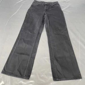 Nudie Jeans Women’s Clean Eileen Black Straight Leg High Waisted True Sz 31x31 - Picture 1 of 17