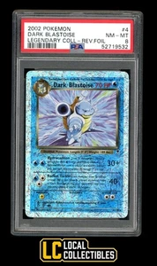 Dark Blastoise 4/110 2002 Legendary Collection PSA 8 NM-MT - Picture 1 of 4