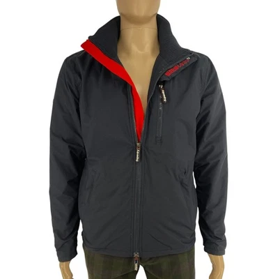 Superdry Japan Original Men Navy Blue Windhiker Jacket Coat Size S - Image 1 of 4