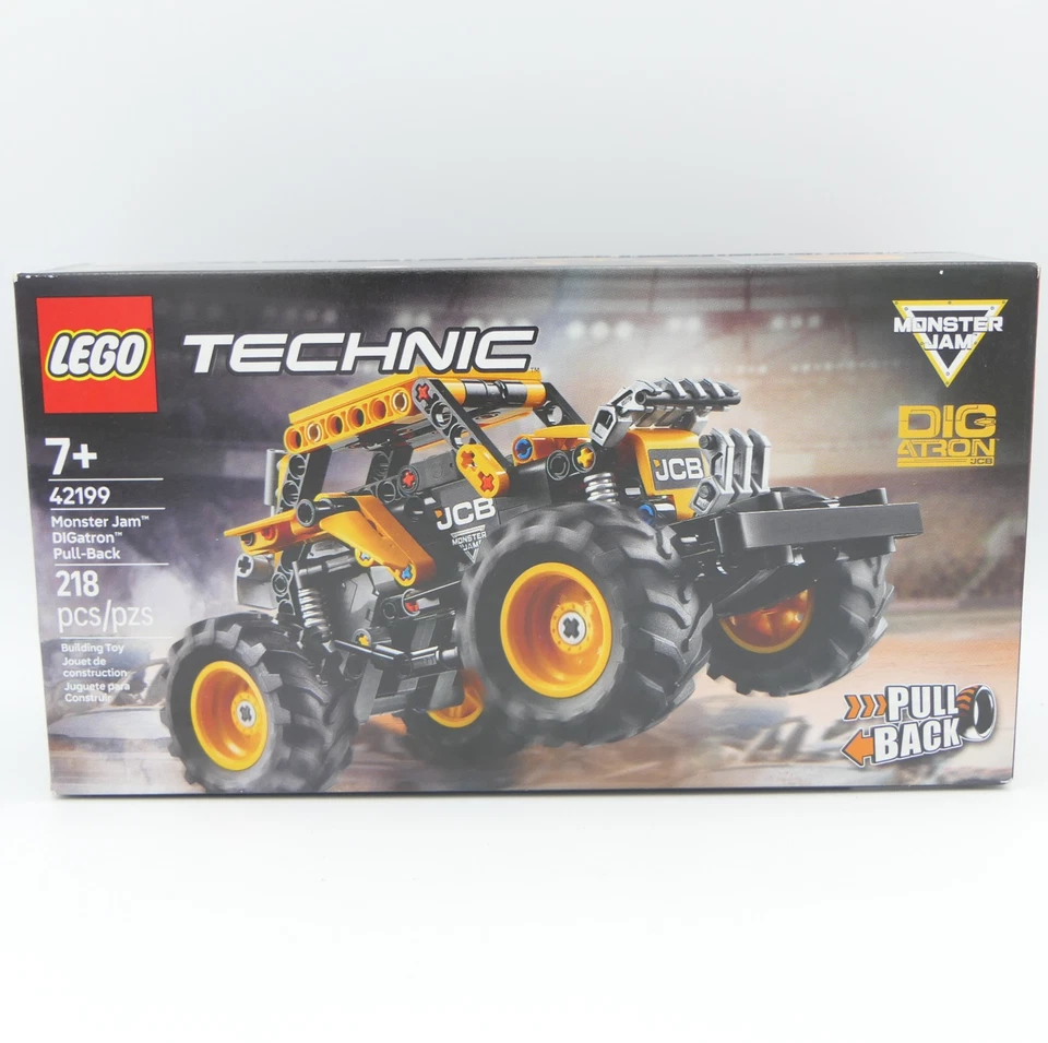 LEGO Technic 42199 Monster Jam DIGatron Pull-Back Monster Truck juguete de construcción 7+ Foto 1 de 4