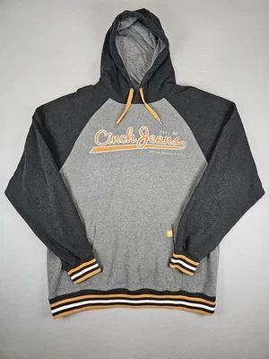 Cinch Jeans Sudadera con Capucha Para Hombre XL Gris Bolsillo Informal Exterior Bordado Logo Exterior Foto 1 de 4
