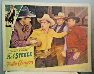 "Pinto Canyon" 11x14 Lobby Card Bob Steele Original Lobby Card 1940 Very Good - Picture 1 of 3