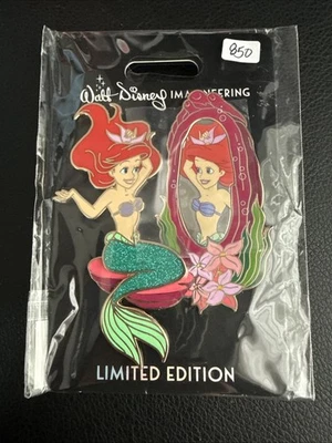 Prendedor de tocador Disney WDI MOG Imagineering Little mermaid Ariel LE300 Foto 1 de 2