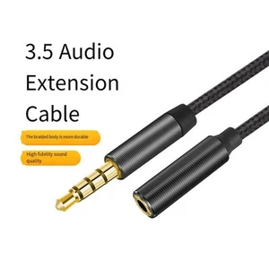 Câble d'extension audio AUX compact portable et fonctionnel pour n'importe où - Photo 1/36