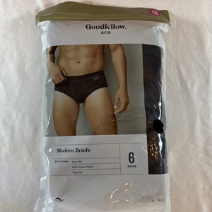 Goodfellow & Co Mens Classic Briefs 6 Pair Size XX-Large 44-46 Underwear XXL - Picture 1 of 5
