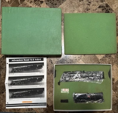 MILW S3 4-8-4 AS REBUILT HO Scale Overland Brass - Image 1 of 4