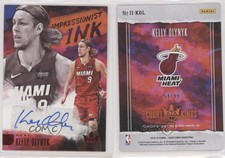 2018-19 Panini Court Kings Impressionist Ink Ruby /99 Kelly Olynyk #II-KOL Auto