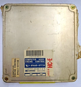 ECU Daihatsu 89660-87734 89661-87738 DENSO 100797-8180 - Picture 1 of 4