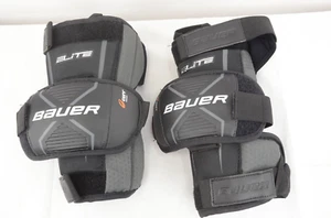 Bauer Elite Intermediate Goalie Knee Guards (0321-9320) - Picture 1 of 4