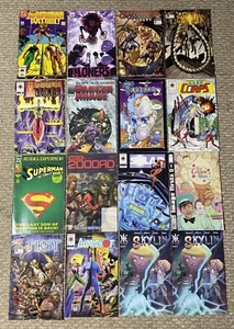 16 Comic Book Lot Ice Cream Man Superman Darker Image Loners Crux Skylin First - Picture 1 of 5