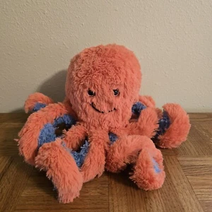 Manhattan Toy Company Plush Orange Octopus 12" Plush Toy - Picture 1 of 6