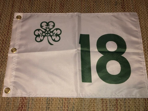 ERIN HILLS GOLF 18 PIN FLAG W GROMMETS FREE SHIP AUTOGRAPHS PGA US OPEN Cover