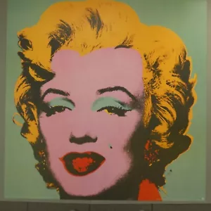 Andy Warhol - Marylin green, 97 cm x 97 cm - Bild 1 von 7