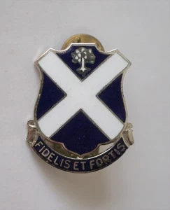 US Army 113th Infantry Regiment DUI regimental crest - Picture 1 of 2