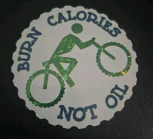 Gogreen Environment Earth Burn Calories Not Oil 2008 Vending Machine Sticker #7 - Picture 1 of 2