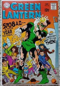 GREEN LANTERN #66 VF/NM 9.0 DC 1/1969 - Imagen 1 de 2