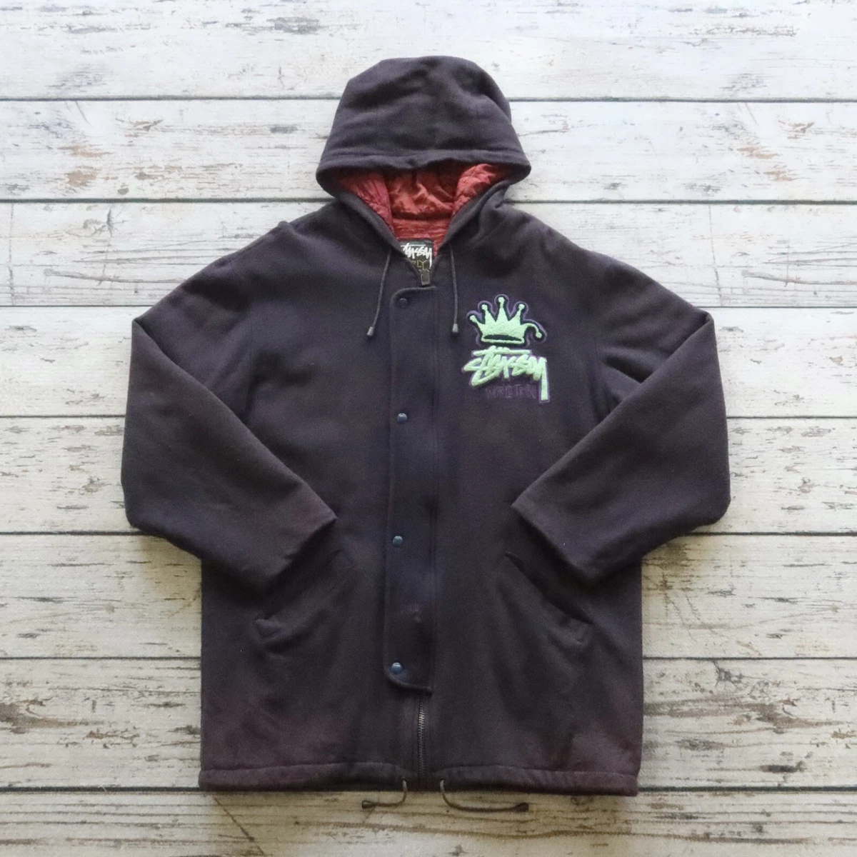 oldstussy × ikspiari chapt active jacket oldstussy × ikspiari chapt active jacket