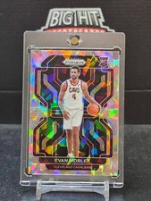 2021 22 PANINI PRIZM EVAN MOBLEY CRACKED ICE PRIZM ROOKIE CARD