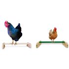 False Cock Rocking Horse Bird Solid Accessories Solid Construction Decoration