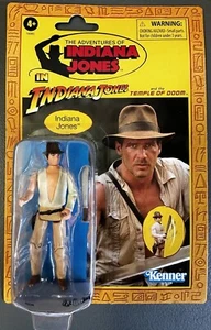 Hasbro 2023 Retro Indiana Jones Temple of Doom Indiana Jones 3,75" Actionfigur - Bild 1 von 3