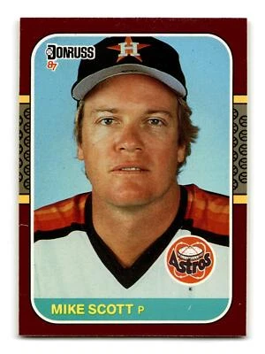 Mike Scott 1987 Donruss Opening Day #15 Houston Astros NM-MINT - Image 1 of 2