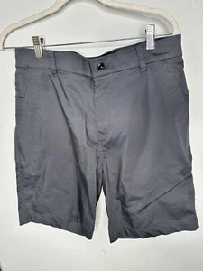 Nike Dri-Fit Casual Flat Front Shorts Gray Size 32 - Picture 1 of 6