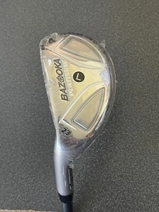 New Tour Edge Bazooka Platinum 4 Hybrid Iron 23* Left Handed Lady Flex - Picture 1 of 5