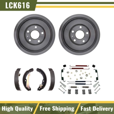 Tambores de freno traseros y zapatas de freno kit de resorte de hardware para Volkswagen Jetta 2012 Foto 1 de 4