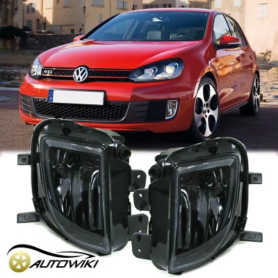 Par de luces antiniebla para parachoques VW Volkswagen GTI MK6 11-15 Jetta GLI 2010-2014 Foto 1 de 4