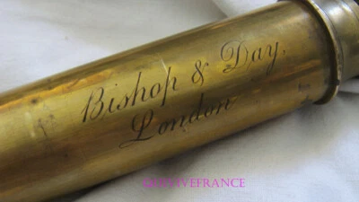 LONGUE VUE TELESCOPE "BISHOP & DAY" LONDON - XIXe - Photo 1/4