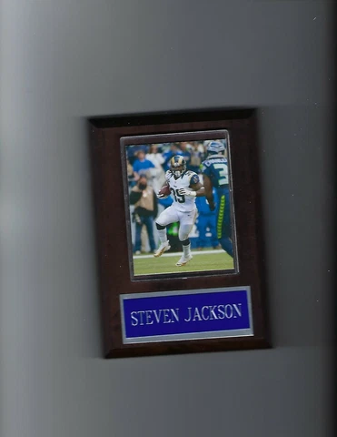 STEVEN JACKSON PLAQUE ST. LOUIS RAMS LA FOOTBALL NFL Cover