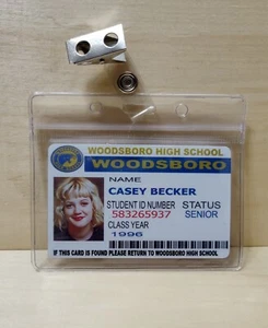 Scream Cassey Becker Woodsboro High School ID Card - Picture 1 of 2